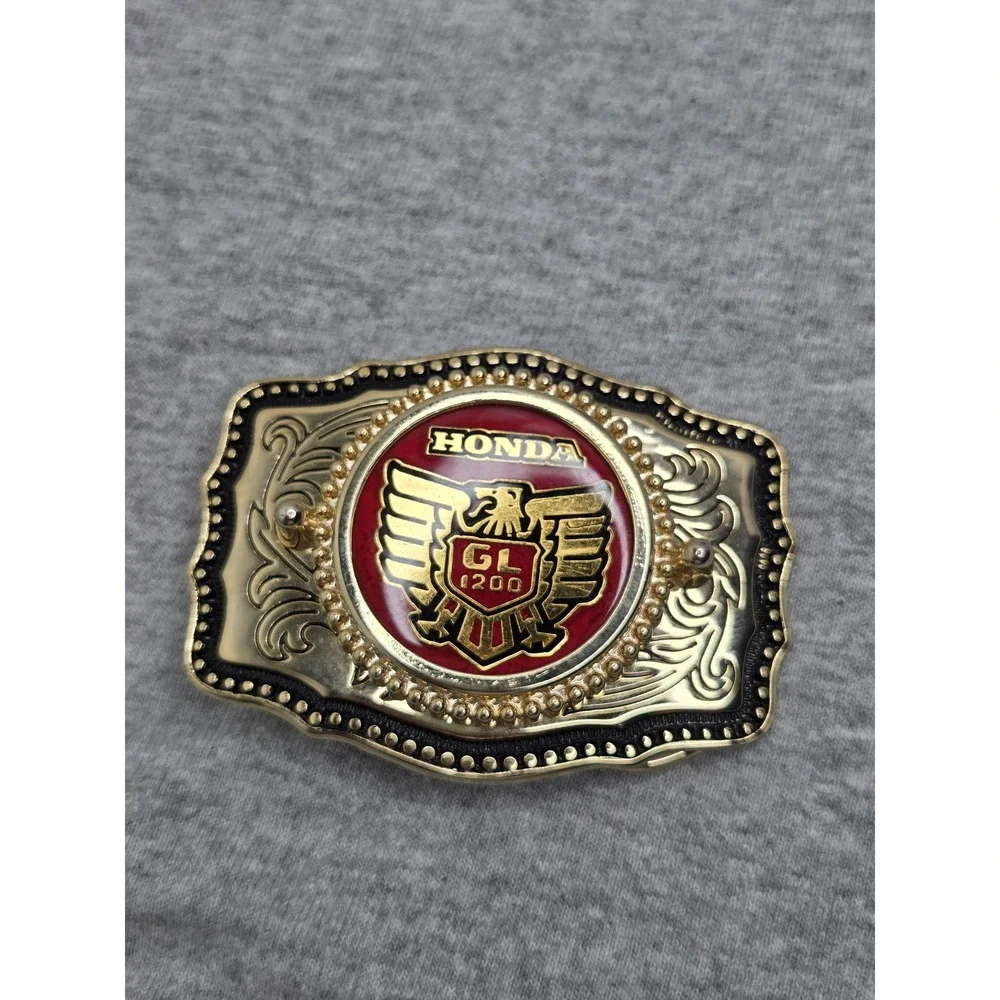Honda Gold Wing GL1200 Motorcycle Vintage Biker Belt Buckle
